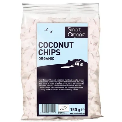 Fulgi de nuca de cocos bio 150g Smart Organic