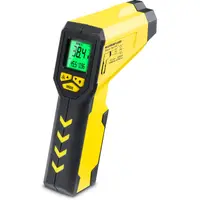 Pirometru Profesional TROTEC TP7, Display iluminat, Dual laser, Functie alarma