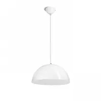 MONROE 40 Corp de iluminat suspendat mat negru/alb 230V E27 42W