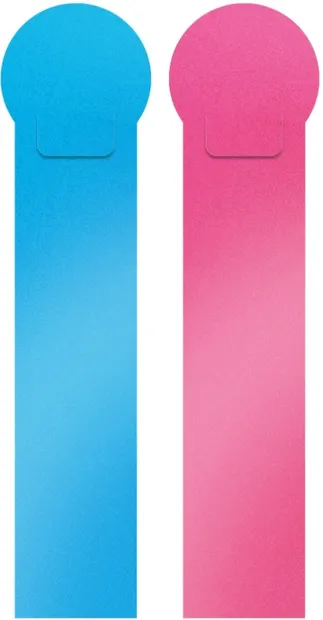 Set de semn de carte Erich Krause Glossy Bubble Gum - 4 bucăți, asortiment