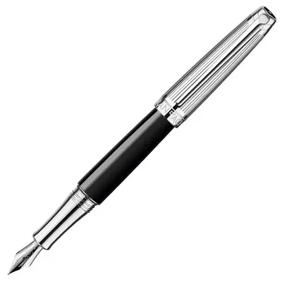 Stilou Caran d'Ache Leman - Bicolor BlackSilver, М