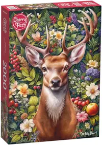 Puzzle Cherry Pazzi din 2000 piese - O, căprioară!