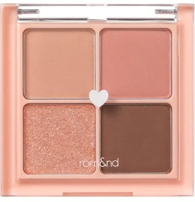Rom&nd Paletă de farduri de pleoape Better Than Eyes, 01 Dry Mango Tulip, 4 culori