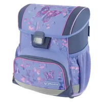 Ghiozdan neechipat 37x31x22 cm, Loop, Herlitz Butterfly Paradise