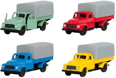 Camion metalic Goki - Opel Blitz 1952, 1:34, sortiment