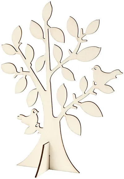 Figurina din lemn Compania Creativ - Lemn