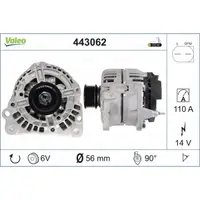 Generator/alternator VALEO 443062