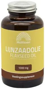 Flaxseed Oil, 1000 mg, 90 capsule gelatinoase moi, Mattisson Healthstyle