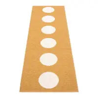 Covor tip traversă pentru interior și exterior galben ocru 70x225 cm Vera Ochre – Pappelina