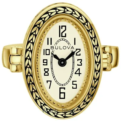 Ceas Bulova Bulova 97L188 Ring Watch Ladies 17mm 3ATM Adjustable Strap 18 5 +4 mm