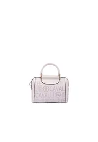 Geanta crossbody de piele ecologica cu model - Bej
