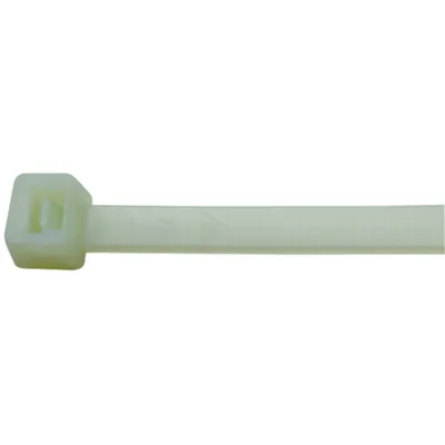 Faşete termorezistente,natur 100×2,5mm, D=3-20mm, PA4.6, +130°C