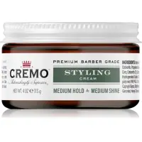 Cremo Hair Styling Cream Medium Styling cremă hidratantă de coafat pentru păr pentru bărbați 113 g