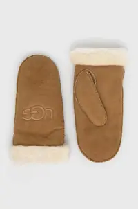 UGG mănuși pentru femei din piele întoarsă