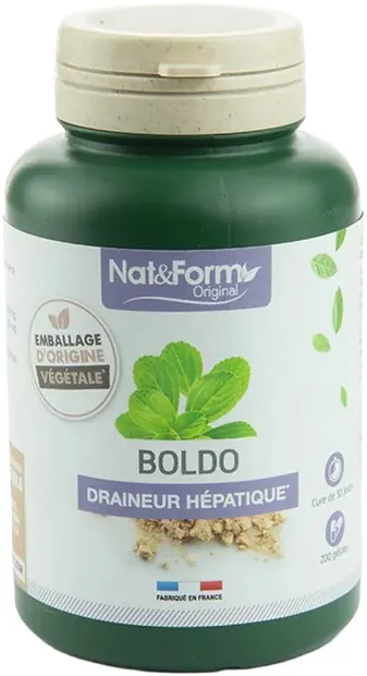 Boldo, 200 capsule, Nat&Form