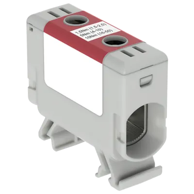 OTL50N red 1xAl/Cu 1,5-50mm² 1000V Clema distribuitor