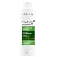 Sampon anti-matreata pentru par uscat, Dercos, Vichy | 200 ml