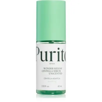 Purito Wonder Releaf Centella Serum Unscented ser regenere piele pentru a calma si intari pielea sensibila