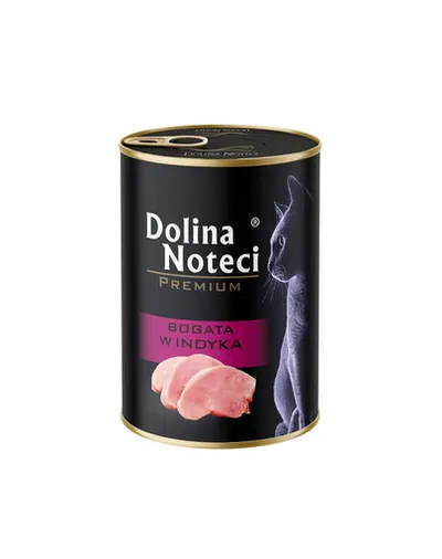 DOLINA NOTECI Premium Bogată în curcan hrană pisică adultă 400 g
