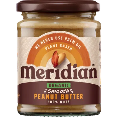Crema de arahide bio, 280g, Meridian