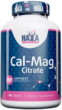 Cal-Mag Citrate, 90 tablete, Haya Labs