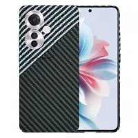 Husa pentru Oppo Reno11 F, Techsuit, Carbonite FiberShell, Neagra Gri