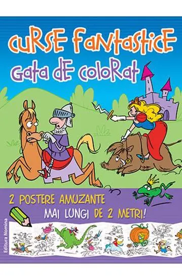 Curse fantastice gata de colorat