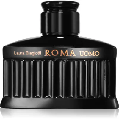 Laura Biagiotti Roma Uomo Nero Estremo Eau de Parfum pentru bărbați 125 ml