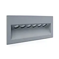 Porter-L LED 6x1W 3000K 420lm mit Treiber IP65 gri