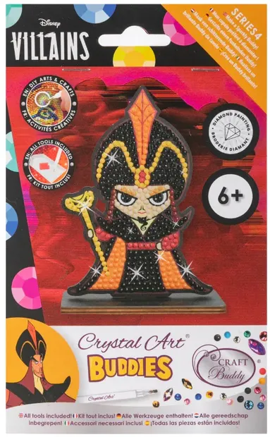 Kit de broderie cu diamante Craft Buddy - Crystal Art Buddies: Jafar, 7 piese