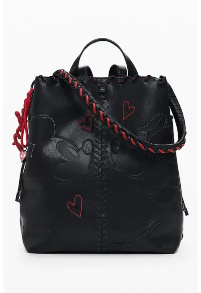 Rucsac de piele ecologica Disney - Negru