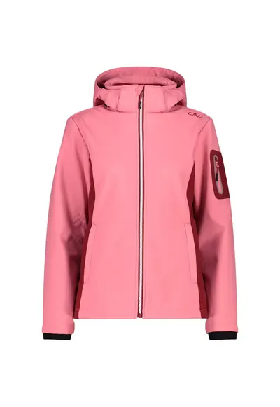 Jacheta Softshell dama Zip Hood 39A5006