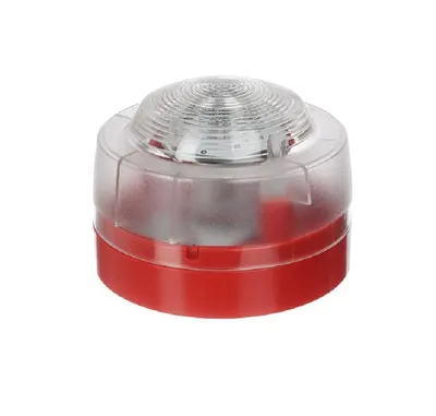 Honeywell Flash cu lentila transparentaTensiune de operare: 12 - 29 V DC Consum: 26 mA @ 29 V dc Rata flash: 0.5 Hz Culoare LED