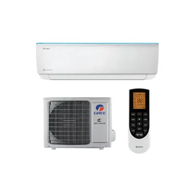 Aparat de aer conditionat Gree Bora A4 Silver GWH12AABXB-K6DNA4A1A, 12000 BTU, R32, Inverter Clasa A++, G10 Inverter, Buton Turbo, Auto-diagnoza