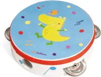 Tamburina din lemn Eichhorn - Cu crocodil