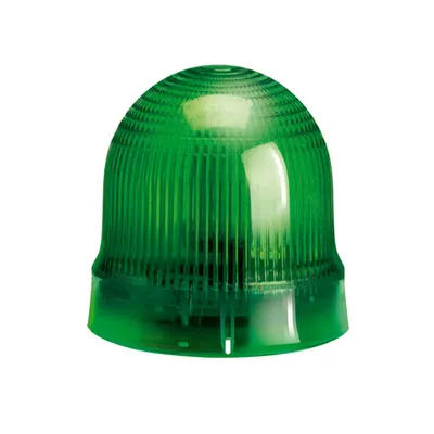 Blinking Or Steady Light Module. Ø62mm. Ba15d Fitting, Green, 12…48vac/dc