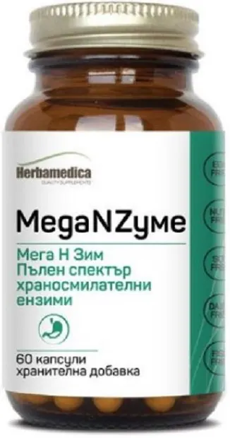 MegaNZyme, 60 capsule, Herbamedica