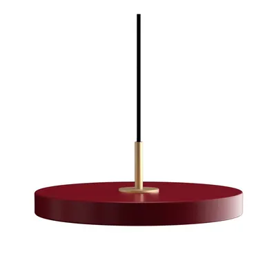 Lustră roșie LED cu intensitate reglabilă din metal cu abajur din metal ø 31 cm Asteria Plus – UMAGE