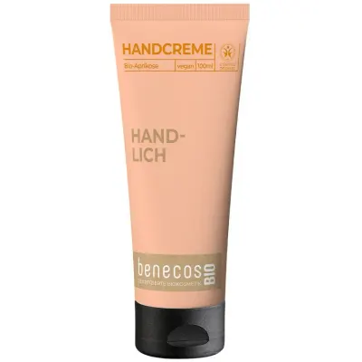 Crema de Maini pentru Hidratare Rapida si Piele Catifelata cu Caise Bio 100ml