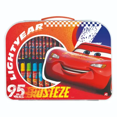 Set pentru desen in gentuta, Art Case, Cars