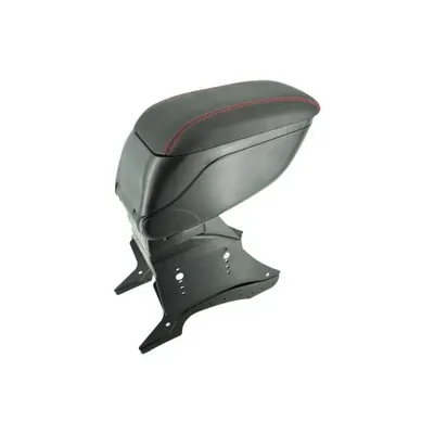 Cotiera universala cu baza metalica negru cusatura rosie Cod: 48014