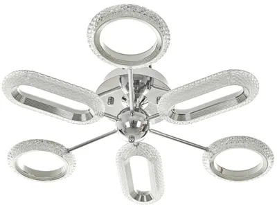 Plafoniera LED Elbulgaria - Excalibur, 2784-6ch, 90W, IP20, crom