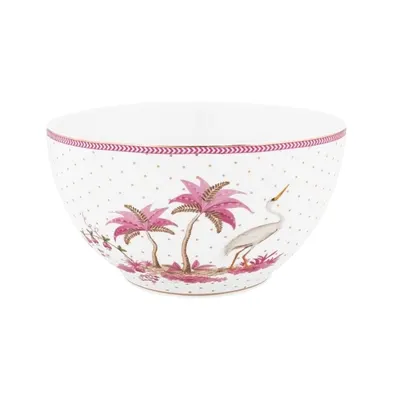 Bol din porțelan, Pip Studio, Gold Pink, 18 cm, colecția Jolie