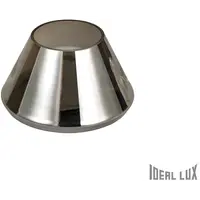 Veioza Fiaccola, 1 LED, 500 Lm, dulie GX53, D:170 mm, H:100 mm, Crom