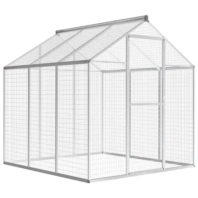 Gossi cotet pasari de exterior, 183 x 178 x 194 cm, aluminiu