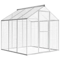 Gossi cotet pasari de exterior, 183 x 178 x 194 cm, aluminiu