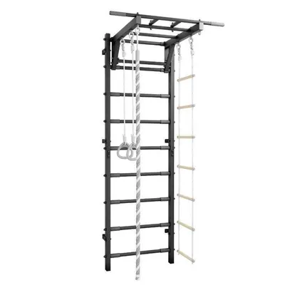 Adulți Fitness Spalier Gimnastică Bare Tracțiuni Trick Negru Elite Metal