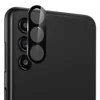 Folie de protectie Camera Spate Techsuit pentru Samsung Galaxy S24 S921, Sticla Securizata, Neagra