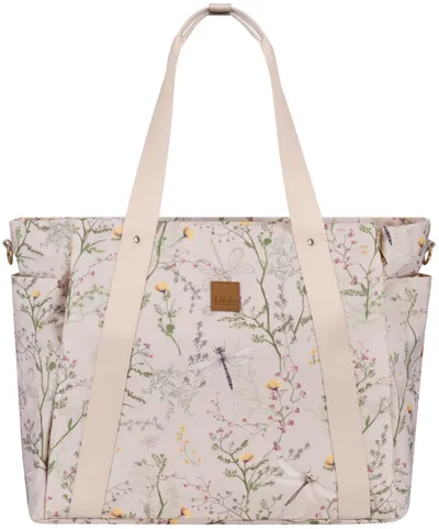 Geantă pentru accesorii bebeluși KikkaBoo Secret Garden - Florence, Beige