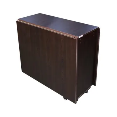 Masa plianta Mini wenge, 170 x 77 x 80 cm
